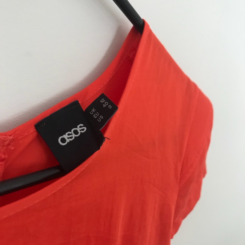 Red ASOS dress - Picture 3 of 4